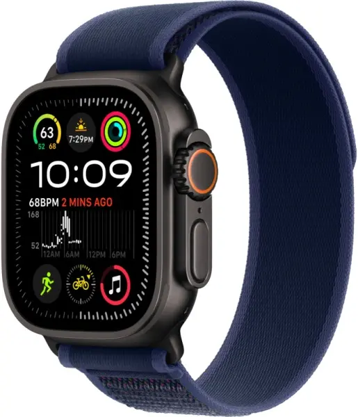 Apple Watch Ultra 2 Black (2024) Trail Loop Blue