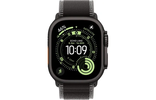 Trail Loop Apple Watch Ultra 3 (2025) Black Titanium Black/Charcoal Trail Loop 