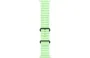 Ocean Band Apple Watch Ultra 3 (2025) Black Titanium Neon Green Ocean band 