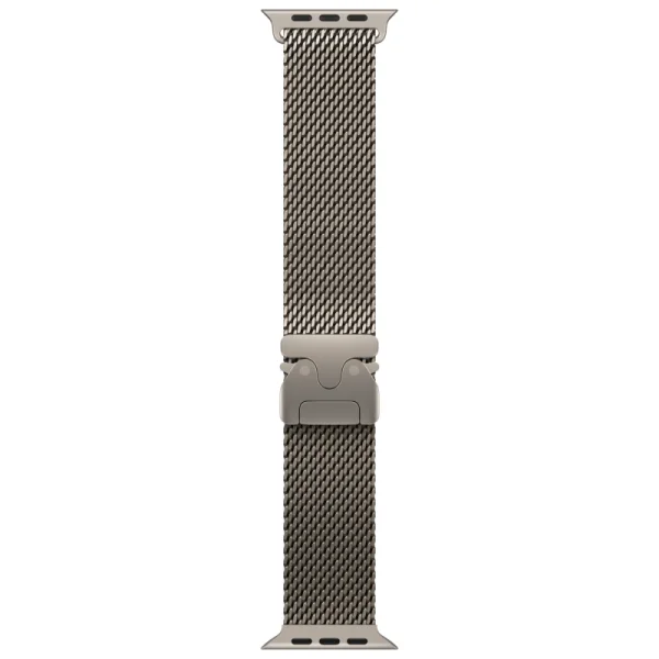 Titanium Milanese Loop Apple Watch Ultra 2 Natural (2024) Natural Titanium Milanese Loop 
