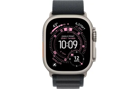Alpine Loop Apple Watch Ultra 3 (2025) Natural Titanium Black Alpine loop 