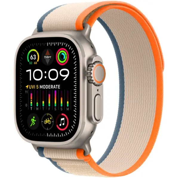 Apple Watch Ultra 2 Trail Loop Orange/Beige