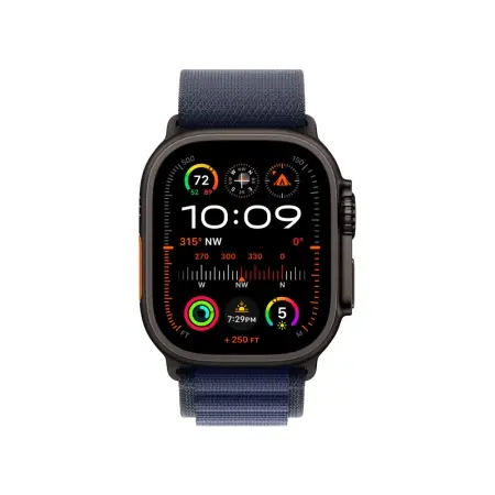 Alpine Loop Apple Watch Ultra 2 Black (2024) Alpine Loop Navy 