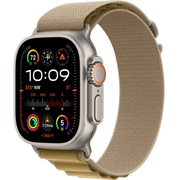 Apple Watch Ultra 2 Natural (2024) Alpine Loop Tan