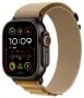 Alpine Loop Apple Watch Ultra 2 Black (2024) Alpine Loop Tan 
