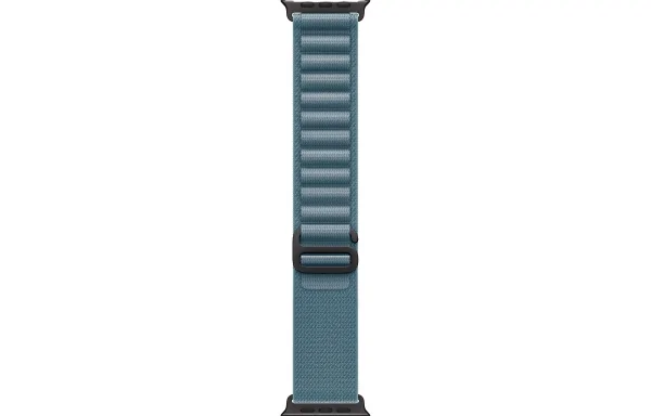 Alpine Loop Apple Watch Ultra 3 (2025) Black Titanium Light Blue Alpine loop 