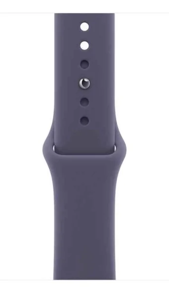 42mm Apple Watch 11 42мм silver aluminium Sport Band purple fog 