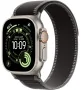 Trail Loop Apple Watch Ultra 3 (2025) Natural Titanium Black/Charcoal Trail Loop 