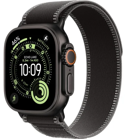 Trail Loop Apple Watch Ultra 3 (2025) Black Titanium Black/Charcoal Trail Loop 