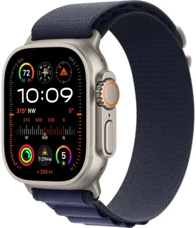 Alpine Loop Apple Watch Ultra 2 Natural (2024) Alpine Loop Navy 