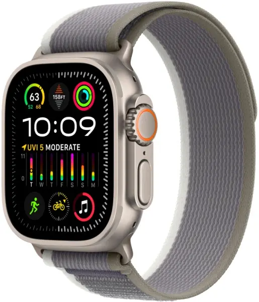 Apple Watch Ultra 2 Trail Loop Green/Gray