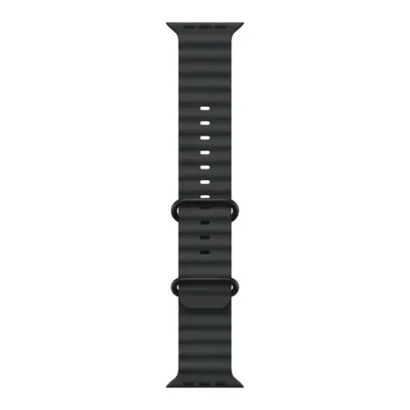Ocean Band Apple Watch Ultra 2 Black (2024) Black Ocean Band 