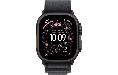 Alpine Loop Apple Watch Ultra 3 (2025) Black Titanium Black Alpine loop 