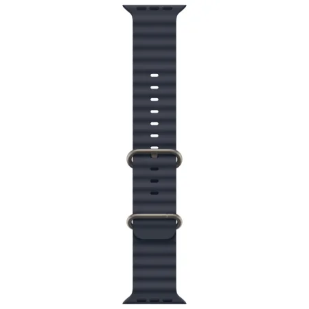 Ocean Band Apple Watch Ultra 2 Natural (2024) Navy Ocean Band 