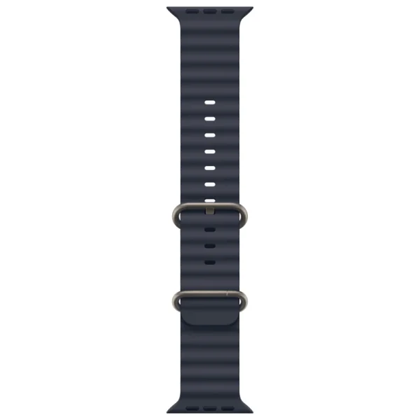 Ocean Band Apple Watch Ultra 2 Natural (2024) Navy Ocean Band 