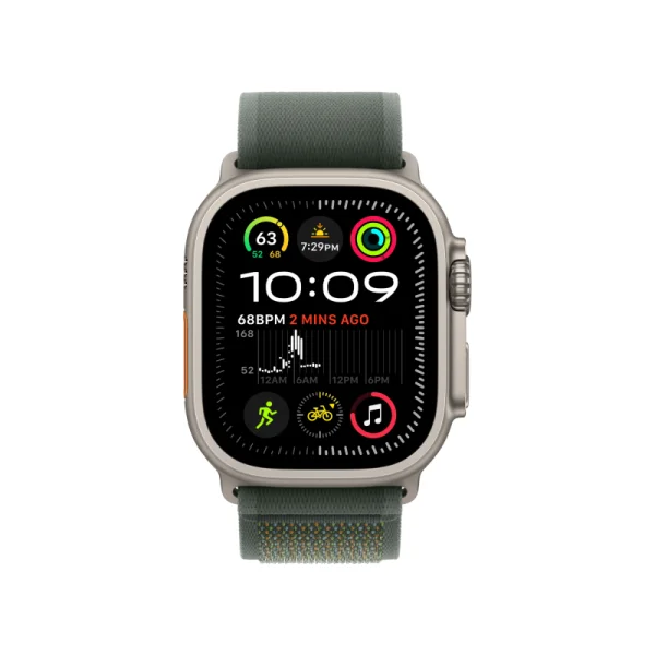 Trail loop Apple Watch Ultra 2 Natural (2024) Trail Loop Green 