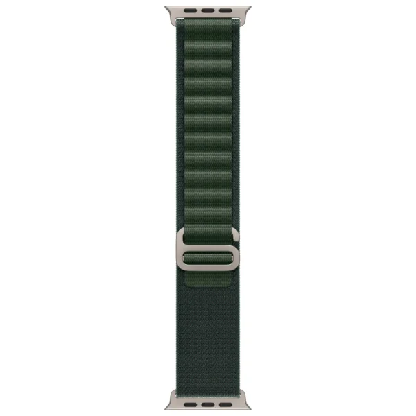 Alpine Loop Apple Watch Ultra 2 Natural (2024) Alpine Loop Dark Green 