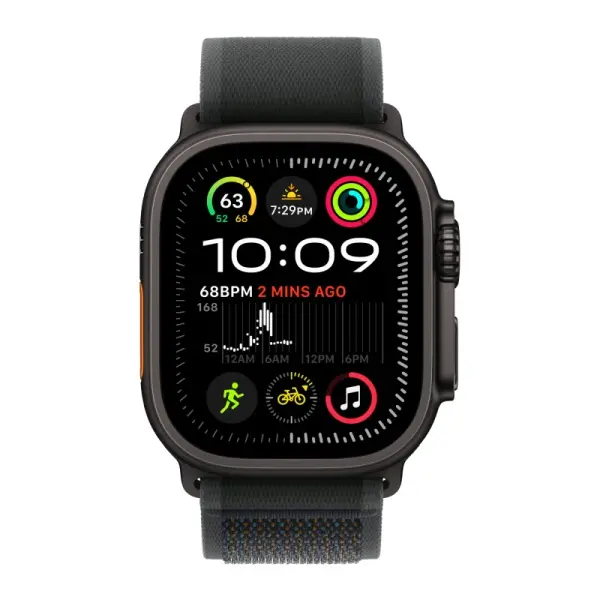 Trail loop Apple Watch Ultra 2 Black (2024) Trail Loop Black 