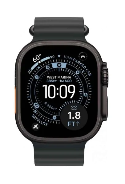 Watch Ultra 3 Apple Watch Ultra 3 2025 Black titanium Ocean band black 