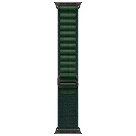 Alpine Loop Apple Watch Ultra 2 Black (2024) Alpine Loop Dark Green 