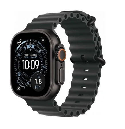 Watch Ultra 3 Apple Watch Ultra 3 2025 Black titanium Ocean band black 