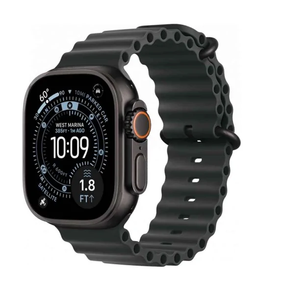 Watch Ultra 3 Apple Watch Ultra 3 2025 Black titanium Ocean band black 