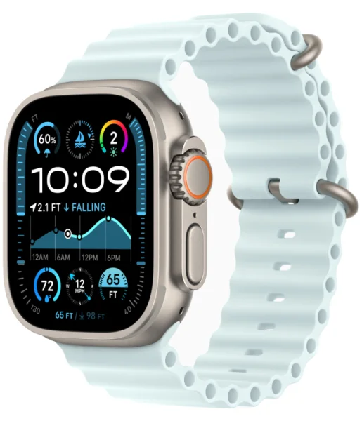 Apple Watch Ultra 2 Natural (2024) Ice Blue Ocean Band