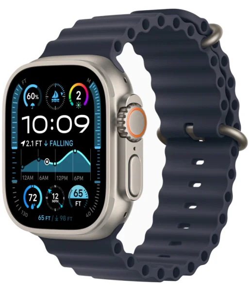 Apple Watch Ultra 2 Natural (2024) Navy Ocean Band