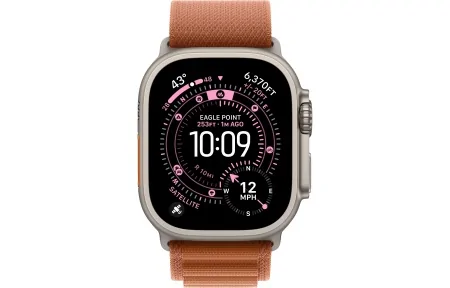 Alpine Loop Apple Watch Ultra 3 (2025) Natural Titanium Terra Cotta Alpine loop 