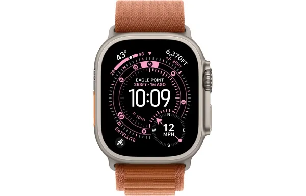 Alpine Loop Apple Watch Ultra 3 (2025) Natural Titanium Terra Cotta Alpine loop 