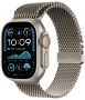 Titanium Milanese Loop Apple Watch Ultra 2 Natural (2024) Natural Titanium Milanese Loop 