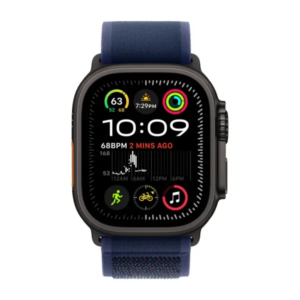 Trail loop Apple Watch Ultra 2 Black (2024) Trail Loop Blue 