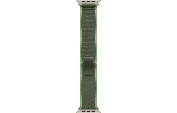 Trail Loop Apple Watch Ultra 3 (2025) Natural Titanium Green/Neon Trail Loop 