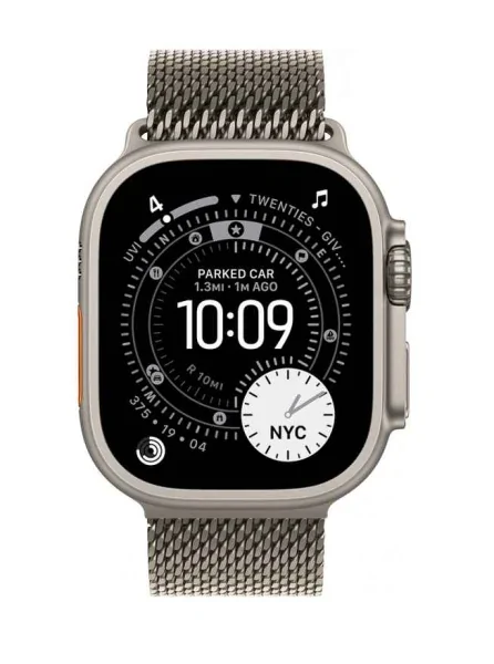 Watch Ultra 3 Apple Watch Ultra 3 2025 Natural titanium Titanium Milanese Loop natural-titanium 