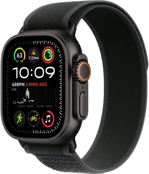 Apple Watch Ultra 2 Black (2024) Trail Loop Black