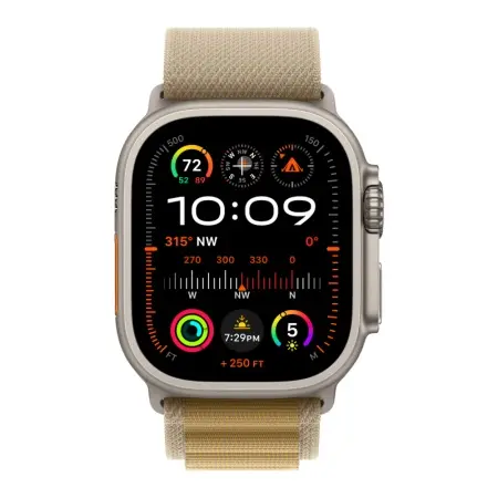 Alpine Loop Apple Watch Ultra 2 Natural (2024) Alpine Loop Tan 