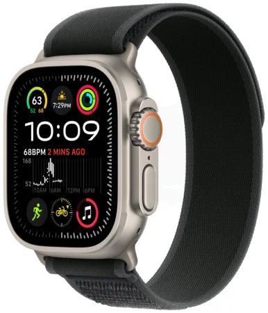 Trail loop Apple Watch Ultra 2 Natural (2024) Trail Loop Black 