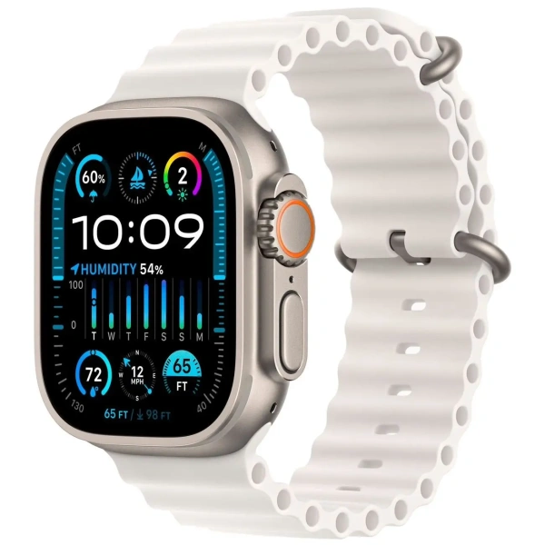 Apple Watch Ultra 2 White Ocean Band