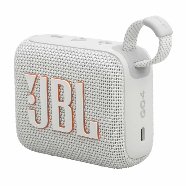 Портативная акустика JBL Go 4 White, 4.2Вт