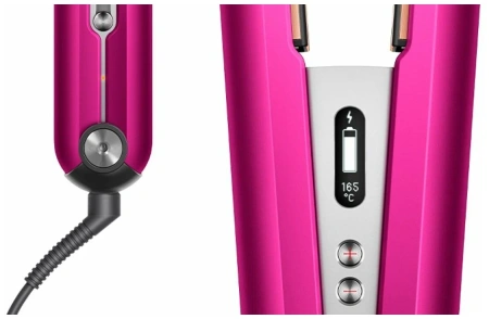 Выпрямитель для волос Dyson (Фуксия)