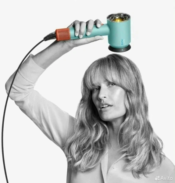 Фен Dyson Supersonic Nural HD16, Ceramic Patina/Topaz