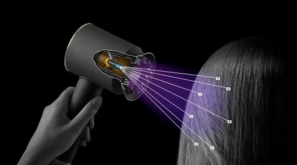 Фен Dyson Supersonic Nural HD16, Ceramic pink/Rose gold