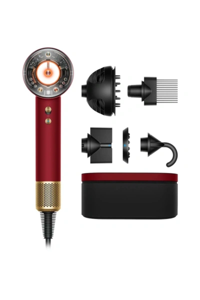 Фен Dyson Supersonic Nural HD16 red velvet/gold