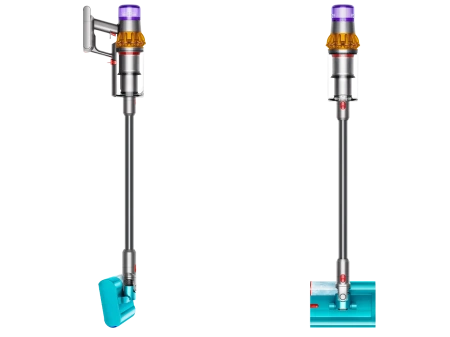 Пылесос Dyson V15s Detect submarine (SV47), yellow/nickel