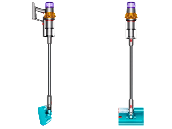 Пылесос Dyson V15s Detect submarine (SV47), yellow/nickel