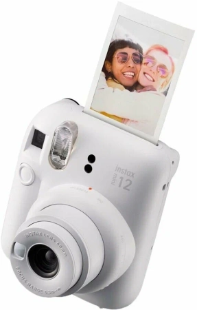 Фотоаппарат моментальной печати FUJIFILM Instax 12 Mini Clay White