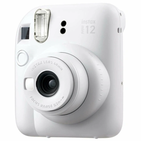 Фотоаппарат моментальной печати FUJIFILM Instax 12 Mini Clay White