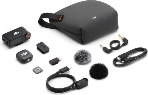 Микрофоны DJI Mic 3 (1TX+1RX)